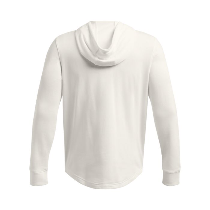Under Armour RIVAL TERRY GRAPHIC HOOD, muški pulover, bijela