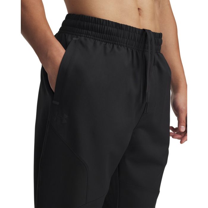 Under Armour UNSTOPPABLE TAPERED PANTS, muške hlače, crna