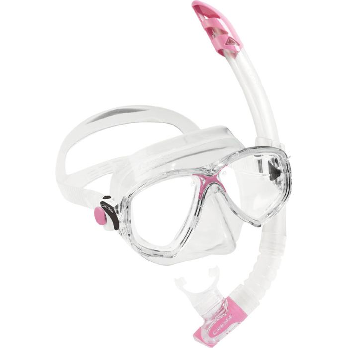 Cressi Sub MAREA + GAMMA, set za ronjenje, roza