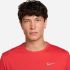 Nike M NK DF UV MILER SS, muška majica za trčanje, crvena