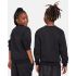 Nike K NSW CLUB FLC CREW LS HBR, dječi pulover, crna