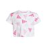 Adidas JG CLBRTN TEE, dječija majica, bijela