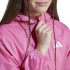 Adidas J RAIN JKT, dječija jakna, roza