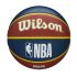 Wilson NBA TEAM TRIBUTE DENVER NUGGETS, košarkaška lopta, plava
