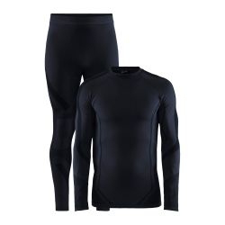 Craft CORE DRY FUSEKNIT SET M, donji veš muško set, crna
