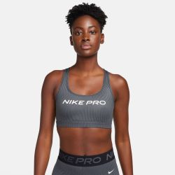 Nike W NP SWSH LGT SPT AOP BRA, ženski prsluk sportski top, crna