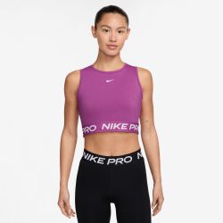 Nike W NK PRO DF 365 CROP TANK, ženska majica za trčanje, ljubičasta