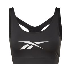 Reebok ID TRAIN BIG LOGO BRA, ženski prsluk sportski top, crna