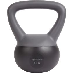 Energetics SOFT KETTLEBELL, fitnes tegovi, siva