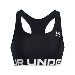 Under Armour HG MID BRANDED, ženski prsluk sportski top, crna
