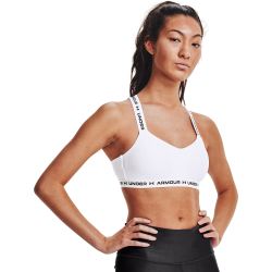 Under Armour CROSSBACK LOW, ženski prsluk sportski top, bijela