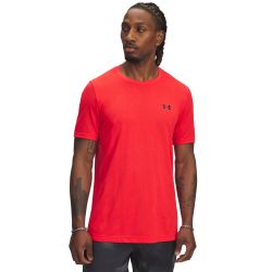 Under Armour VANISH SEAMLESS NOVELTY SS, muška majica za fitnes, crvena