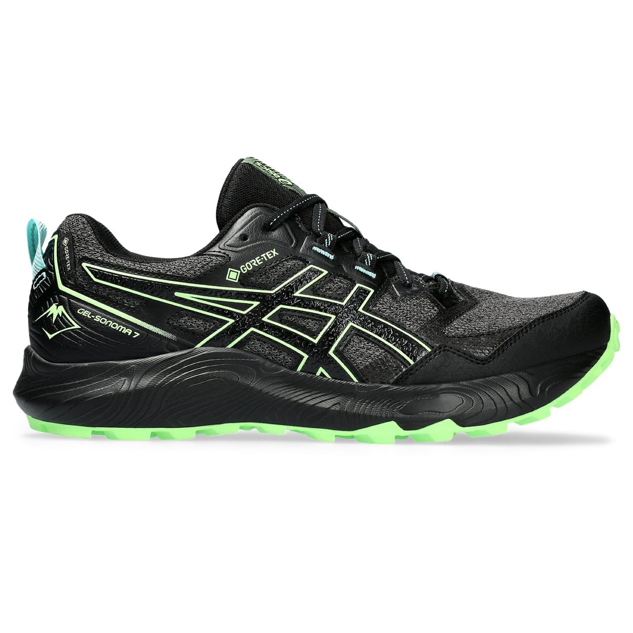 Asics GEL SONOMA 7 GTX mu ke patike za trail tr anje crna Intersport