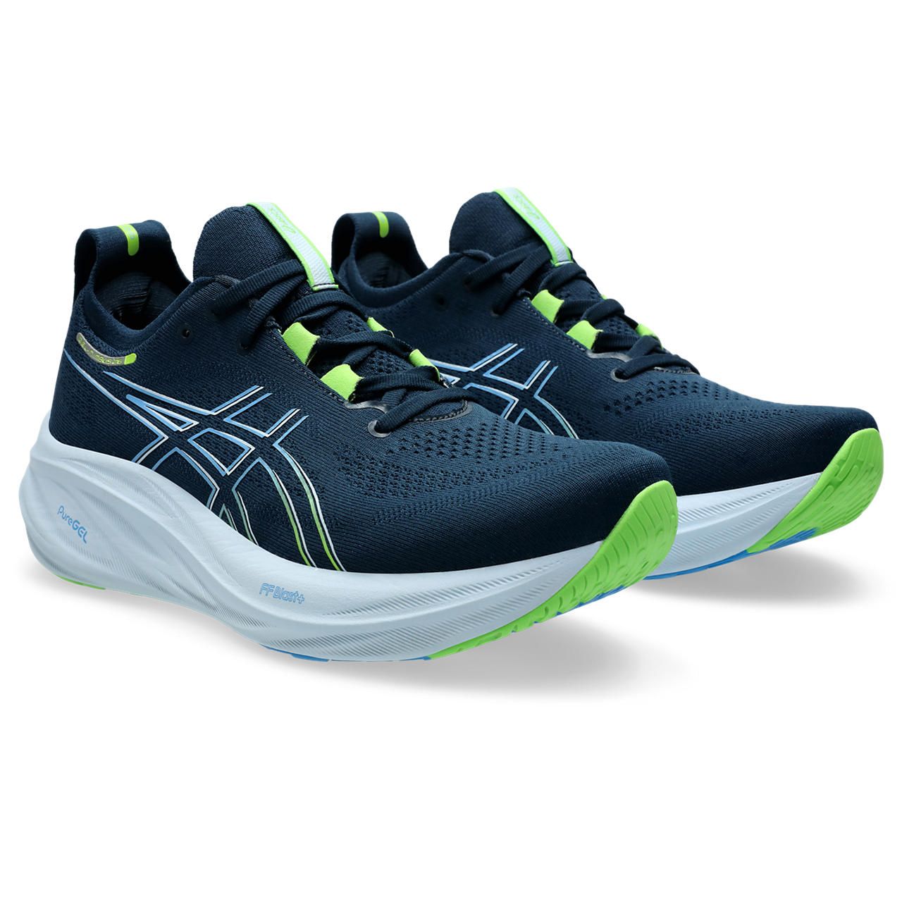 Asics GEL NIMBUS 26 mu ke patike za tr anje plava Intersport