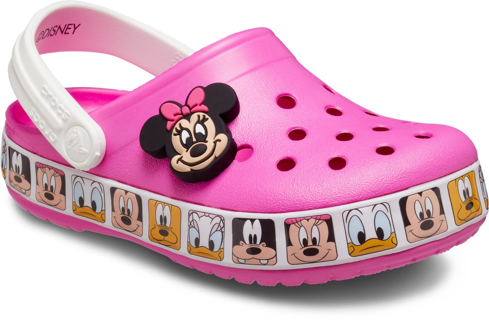 Crocs FL MINNIE MOUSE BAND CLOG T dje ije natika e roza Intersport