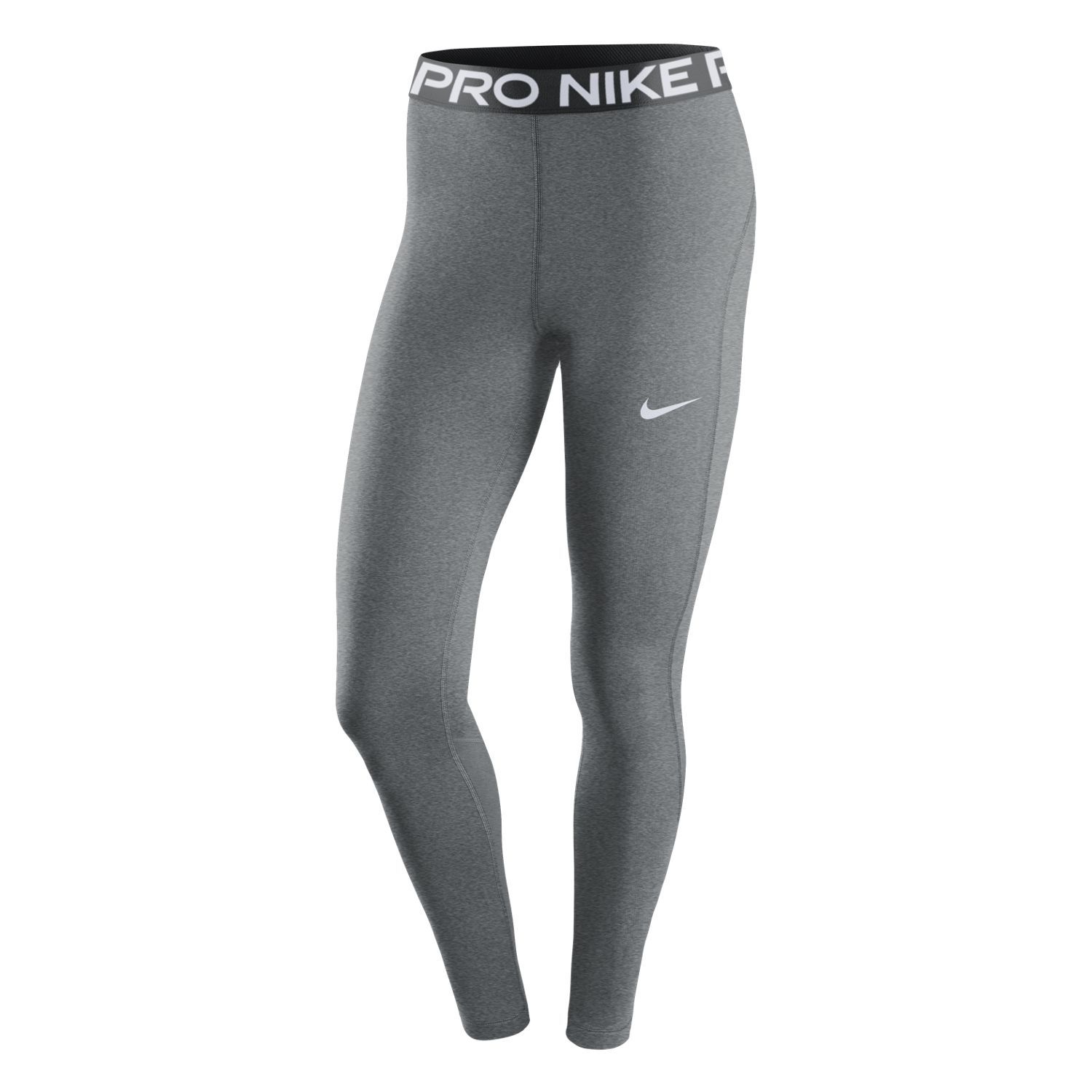 Nike W NP 365 TIGHT, ženske helanke za fitnes, siva