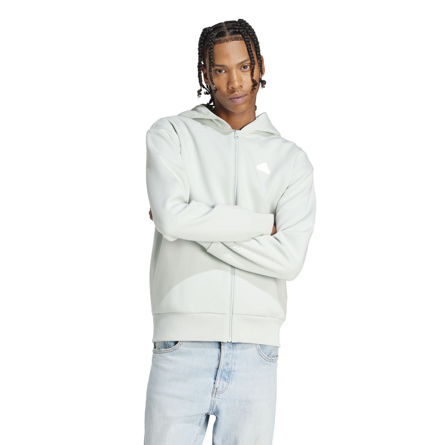 Adidas M FI BOS FZ mu ka jakna siva Intersport