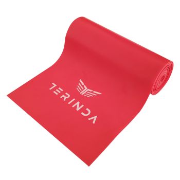 Terinda LATEX BAND, traka fitnes, crvena