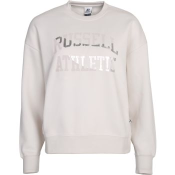 Russell Athletic CREWNECK SWEATSHIRT, ženski pulover, bež
