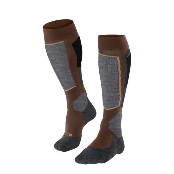 Falke SK2 INTERMEDIATE M, muške skijaške čarape, siva