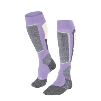 Falke SK2 INTERMEDIATE W, ženske skijaške čarape, ljubičasta