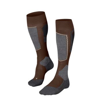 Falke SK4 ADVANCED M, muške skijaške čarape, smeđa