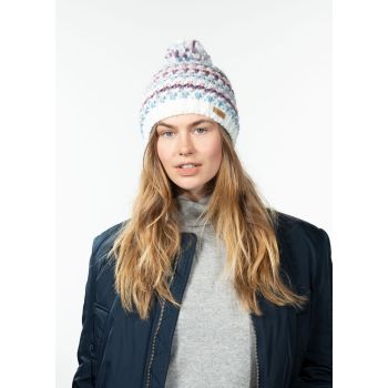 Barts NICOLE BEANIE, ženska kapa, bijela