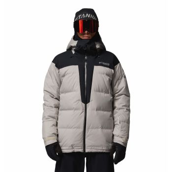 Columbia GLACIER RIDGE DOWN JACKET, muška skijaška jakna, siva