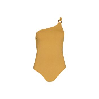 Barts ELVIOT ONE SHOULDER ONE PIECE, ženski kupaći kostim jednodjelni, žuta