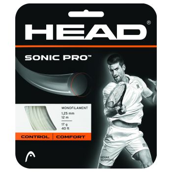 Head SONIC PRO, žica za teniski reket, bijela