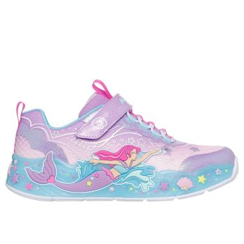 Skechers S-LIGHTS: MERMAID DREAMS, djecje patike za slobodno vrijeme, ljubičasta