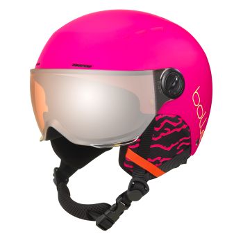 Bolle QUIZ VISOR, dječija ski kaciga, roza