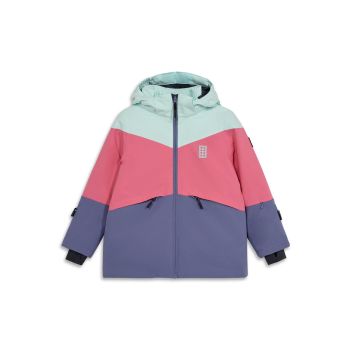 Lego kidswear LWJESTED 708, dječija skijaška jakna, roza