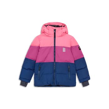 Lego kidswear LWJAZ 805, dječija skijaška jakna, roza