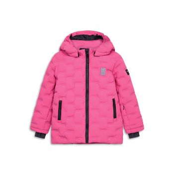 Lego kidswear LWJIPE 706, dječija skijaška jakna, roza