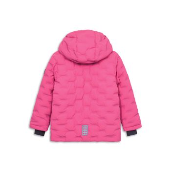 Lego kidswear LWJIPE 706, dječija skijaška jakna, roza