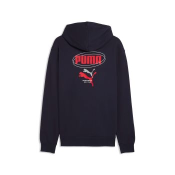 Puma ESS LOGO LAB STORY 1 HOODIE TR, muški pulover, plava