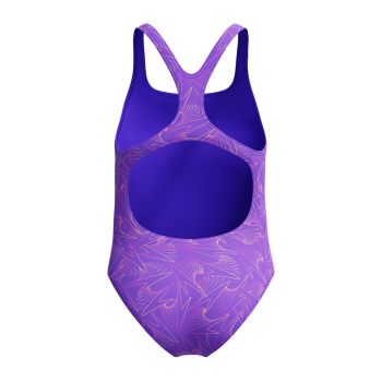 Speedo HYPRBM ALV MDLT 1PC JF, dječiji kupaći kostim jednodjelni, ljubičasta