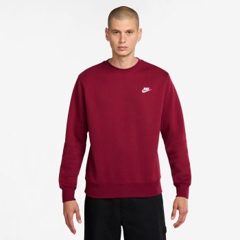 Nike M NSW CLUB CRW BB, muški pulover, crvena