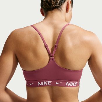 Nike W NK DF INDY LGT SPT BRA, ženski prsluk sportski top, ljubičasta