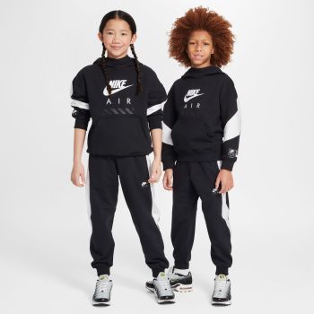 Nike K NIKE AIR FLC PO HOODIE -PD, dječiji pulover, crna