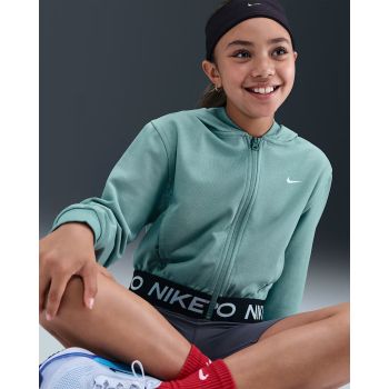 Nike G NP DF FZ FLC HDY, dječija jakna, zelena