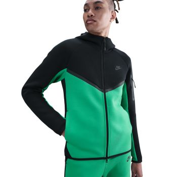 Nike M NK TCH FLC FZ WR HOODIE, muška jakna, zelena
