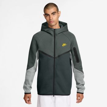 Nike M NK TCH FLC FZ WR HOODIE, muška jakna, siva