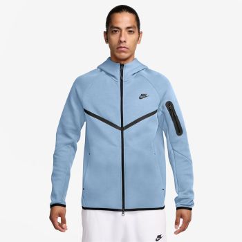 Nike M NK TCH FLC FZ WR HOODIE, muška jakna, plava