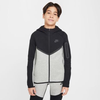Nike B NSW TCH FLC FZ - PD, dječija jakna, crna