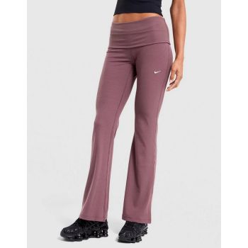 Nike W NSW CHILL KNIT RIB PANT, ženske hlače, ljubičasta