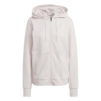 Adidas W FZ HD, ženska jakna za fitnes, bijela