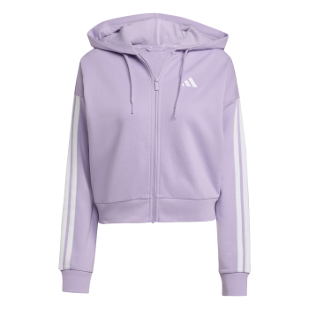Adidas W 3S FT FZ HD, ženska jakna, ljubičasta