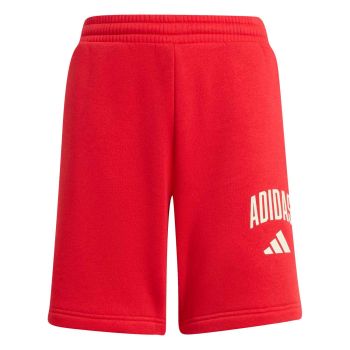 Adidas J CLGT FL SHO, dječije kratke hlače, crvena